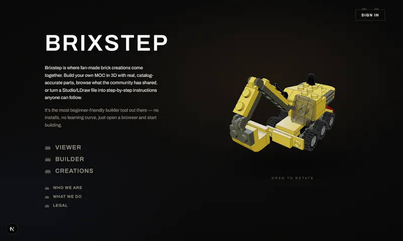 Brixstep screenshot 1