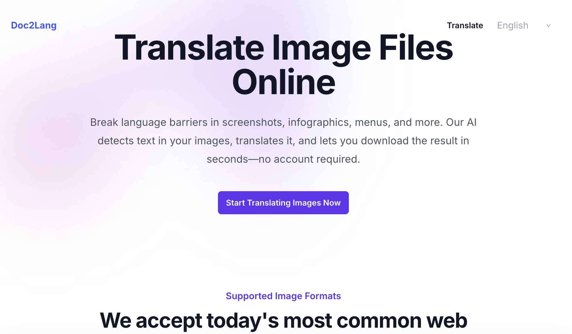 Mídia 1 de Tradutor de imagem online