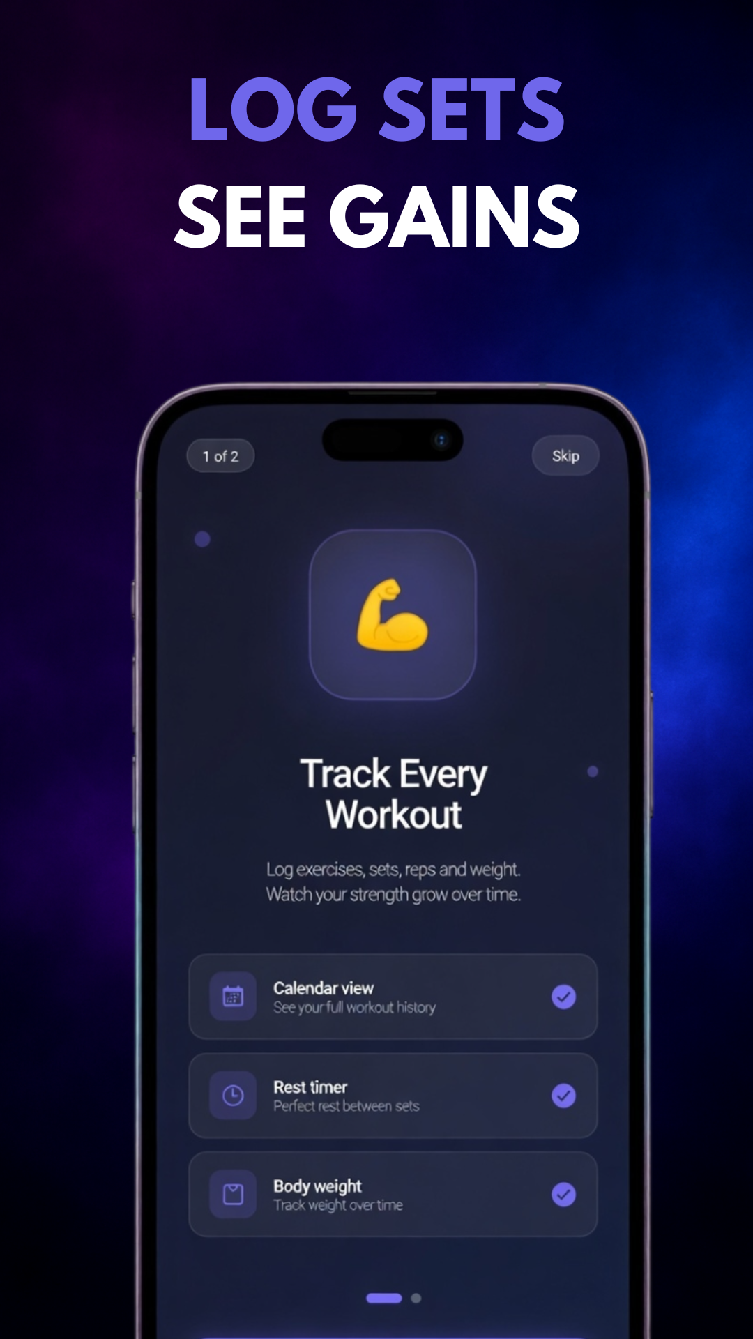 FitProgress - Screenshot 4 showing product features and functionality