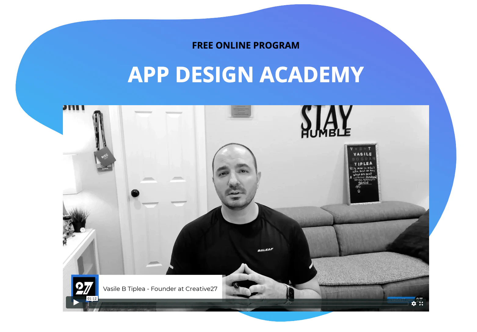 App Design Academy Program - FREE