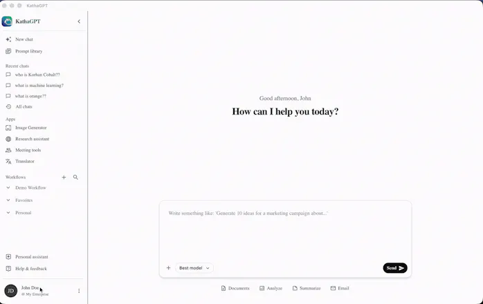 KathaGPT — Offline AI gallery image