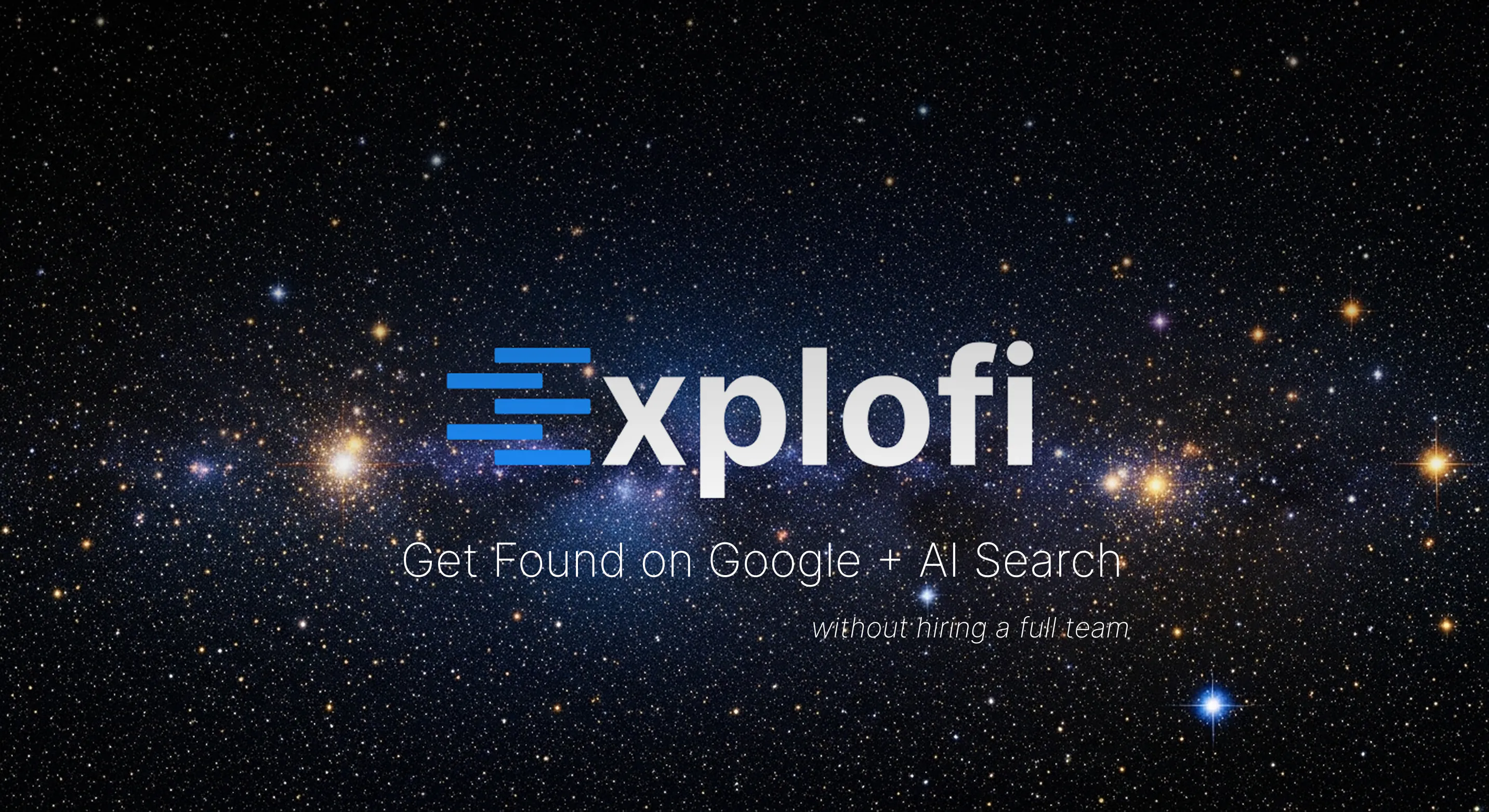 Explofi product banner