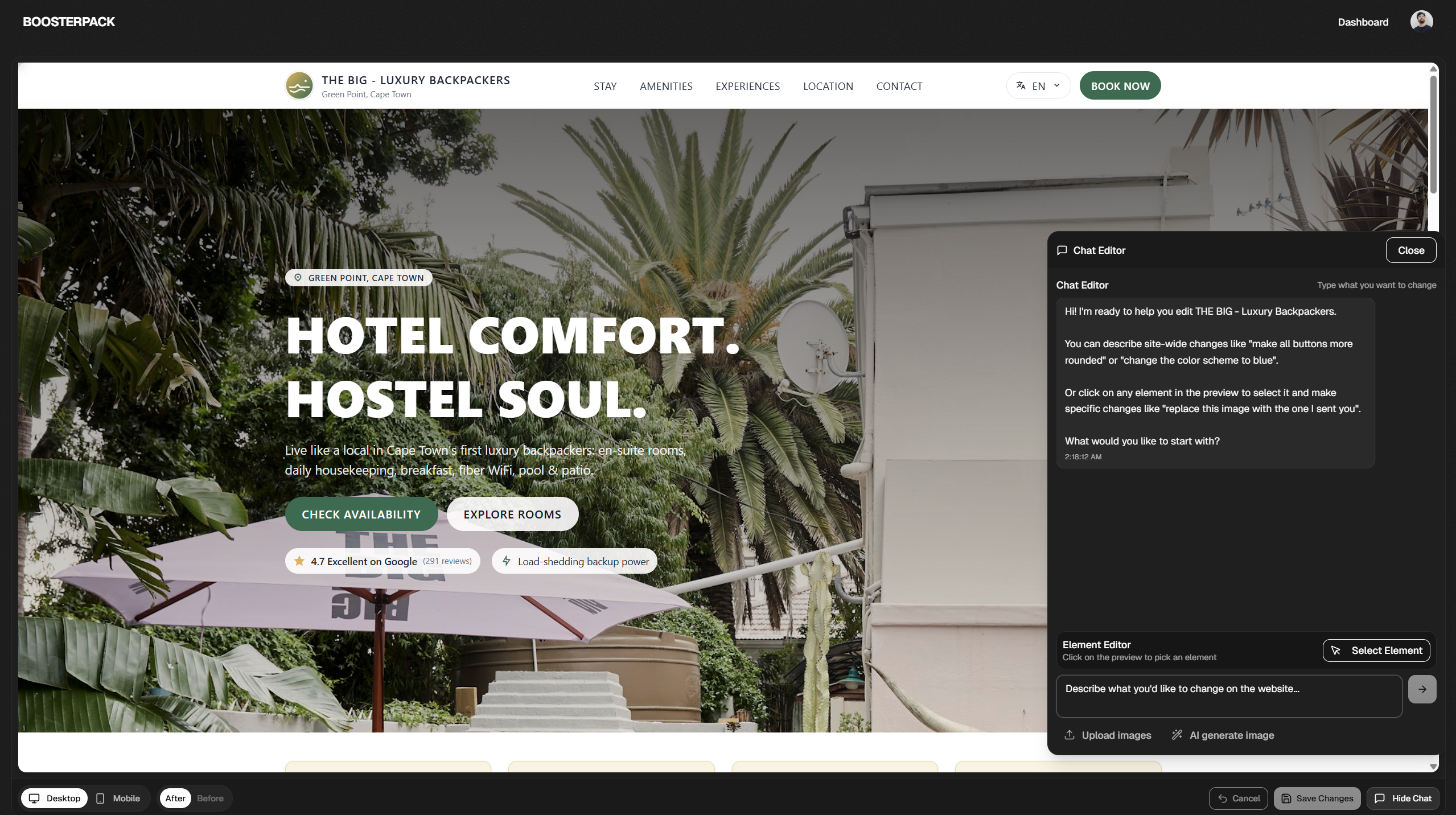 Boosterpack - Costruisci un sito Web in pochi minuti in base alla tua presenza online media 4
