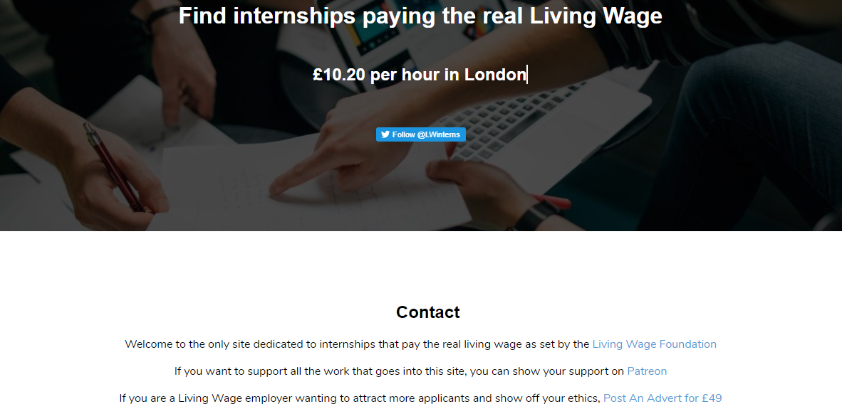 Living Wage Interns gallery image