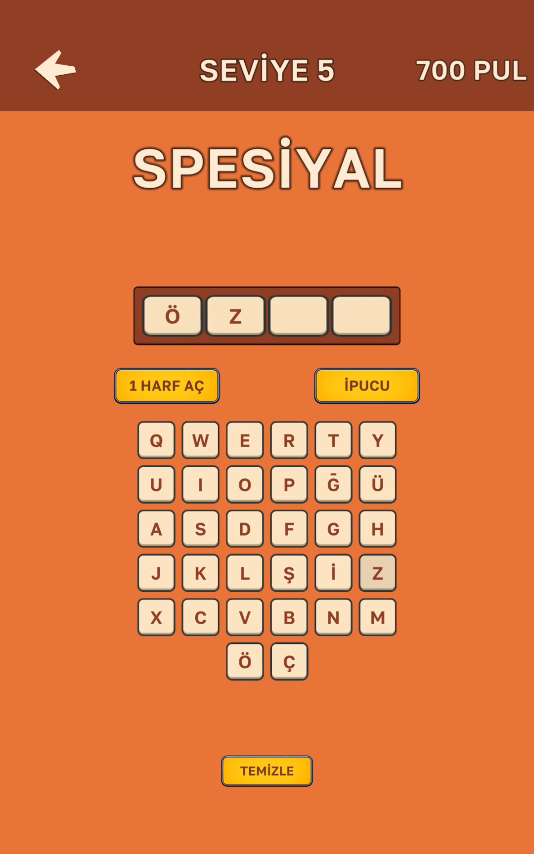 Bil-Eglen Turkish Word Game gallery image