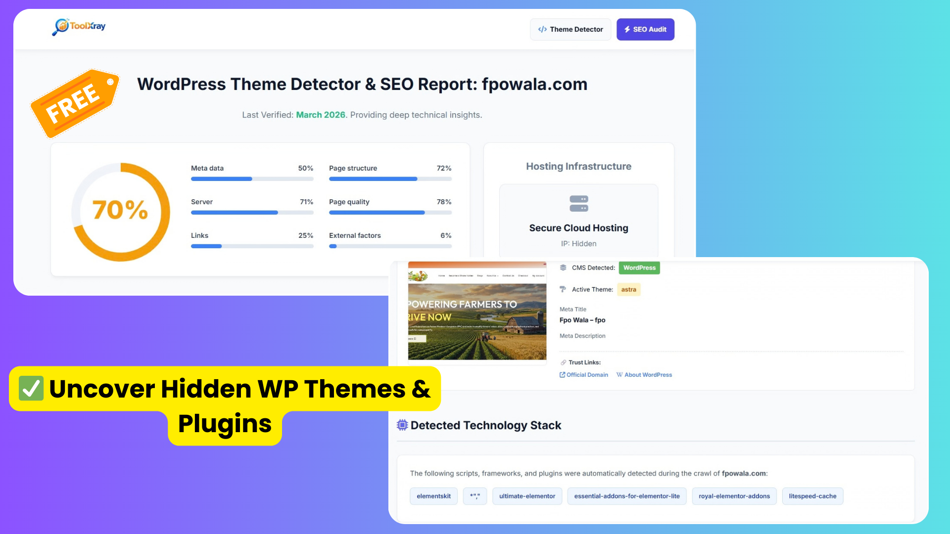 ToolXray - Screenshot 3 showing product features and functionality