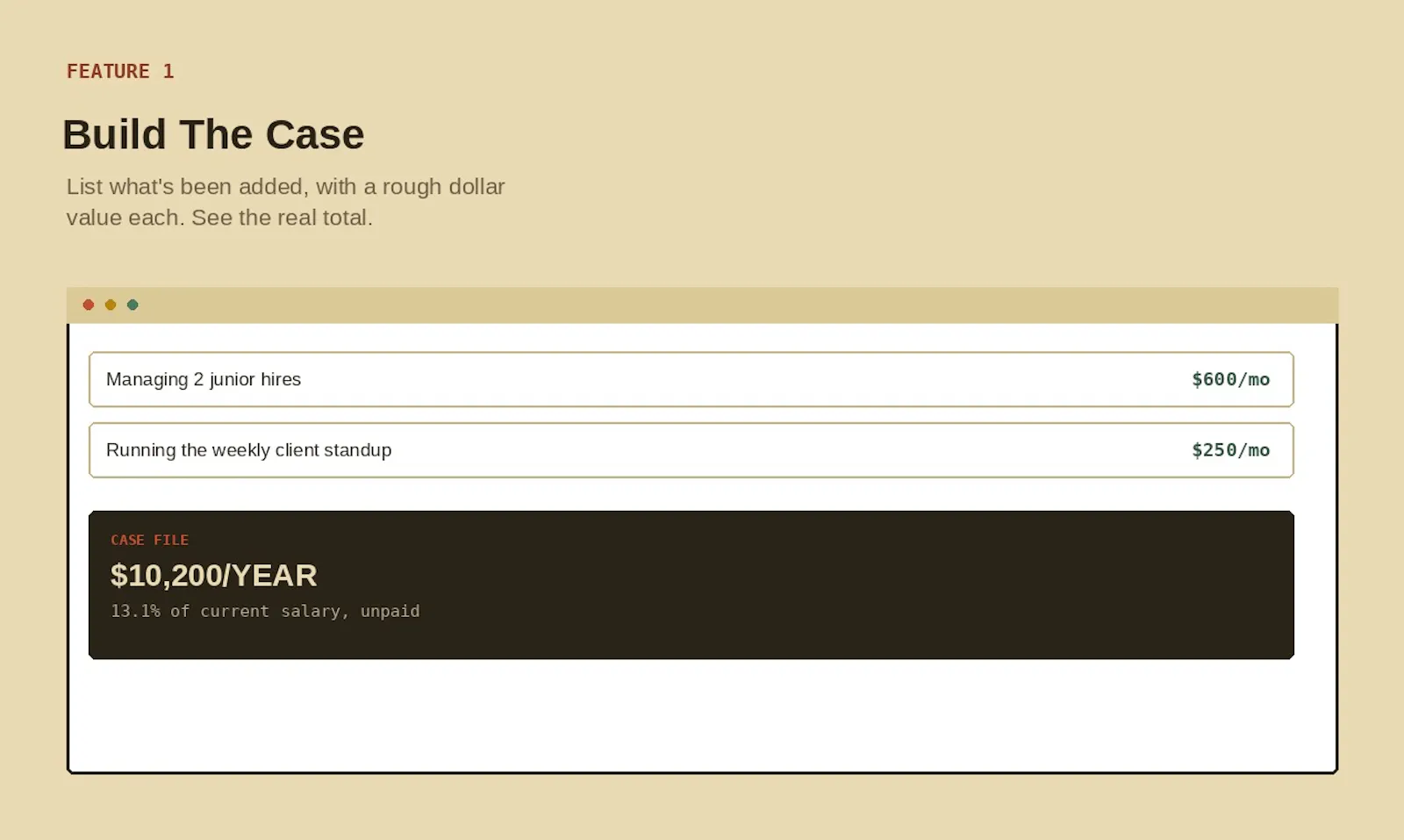 The Case — Quiet Promotion Toolkit screenshot 3