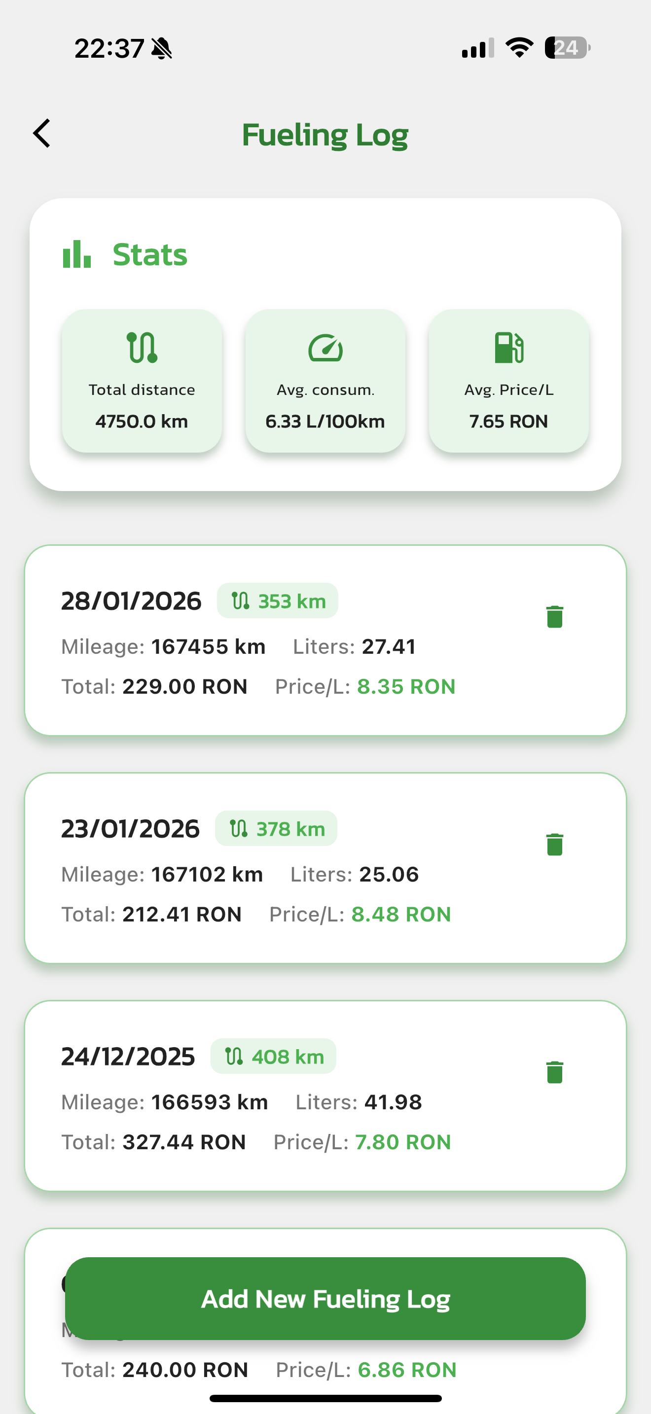 My Car Manager Pro - Screenshot 2 showing product features and functionality