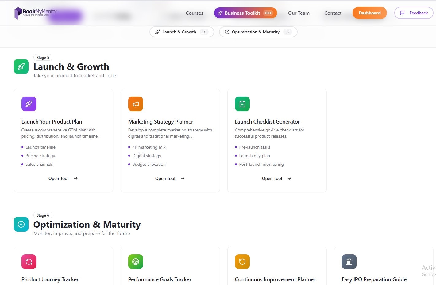 Book My Mentor - Screenshot 5 showing product features and functionality