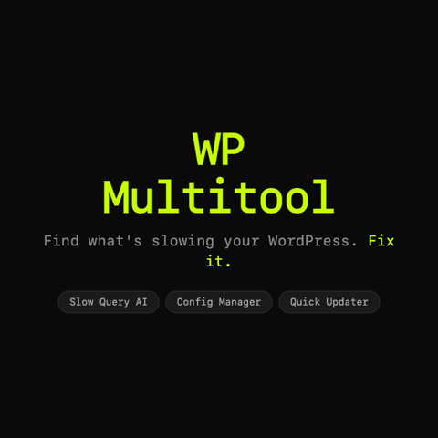 WP Multitool