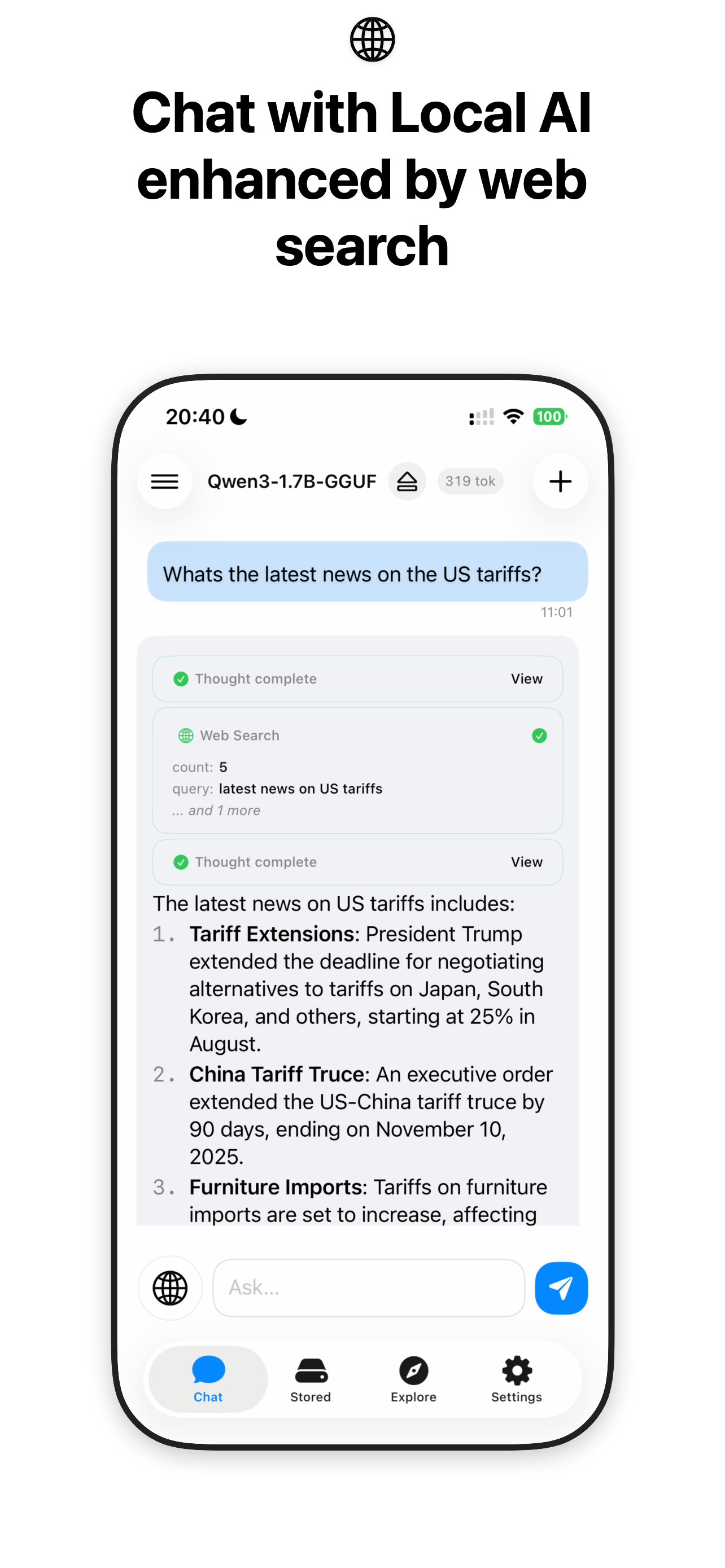 Média Lancement de Noemaai - AI puissante, entièrement hors ligne.Résumer les PDF, étudier et écrire 1