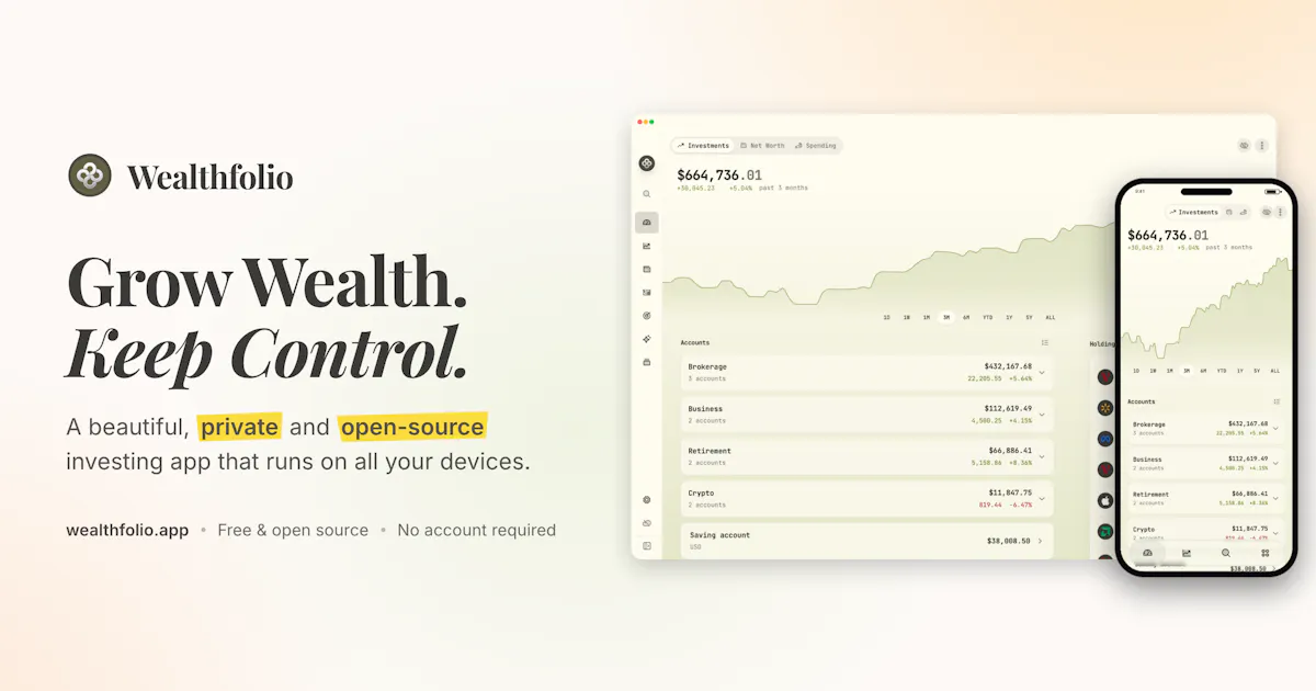 Wealthfolio