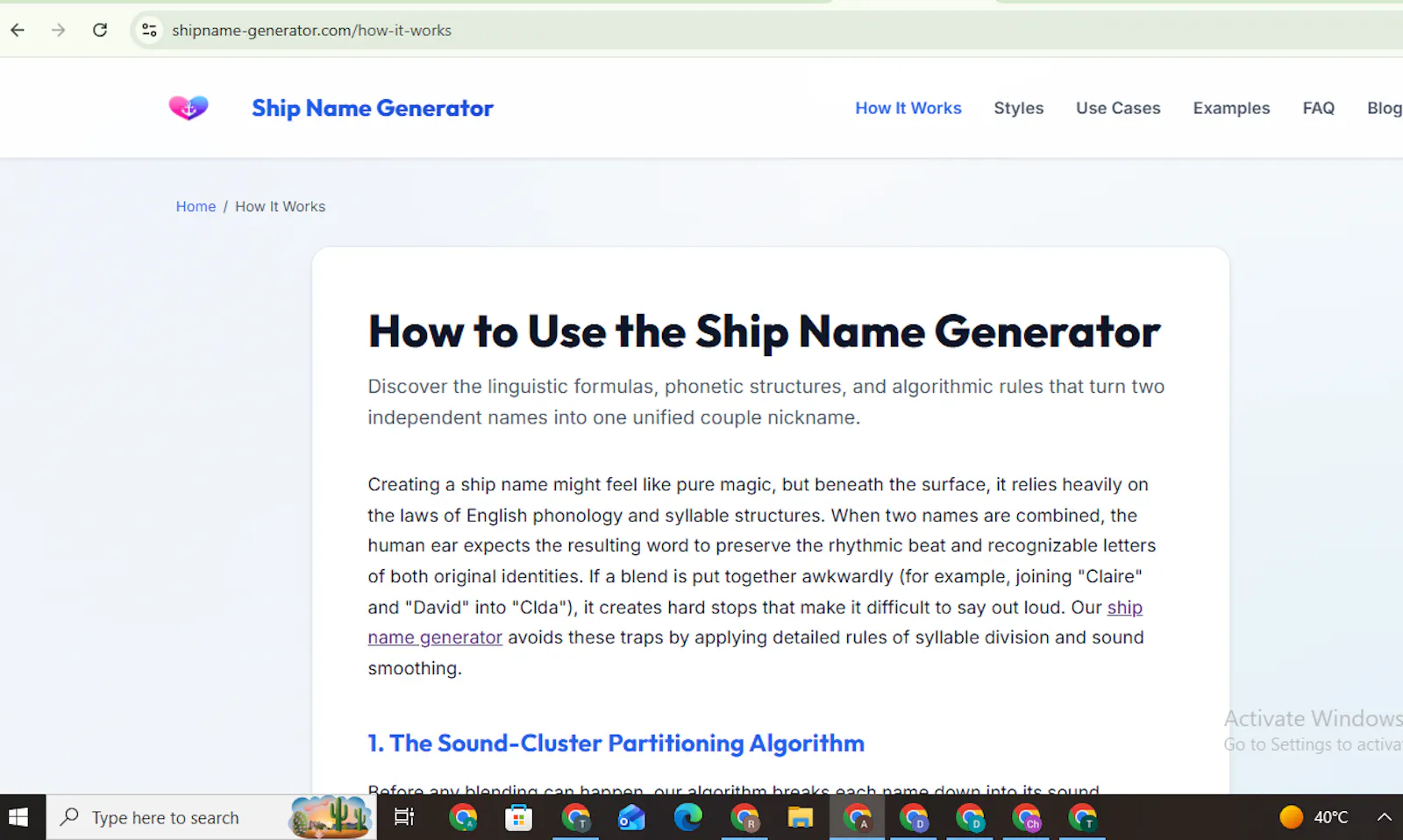 Ship Name Generator  screenshot 2
