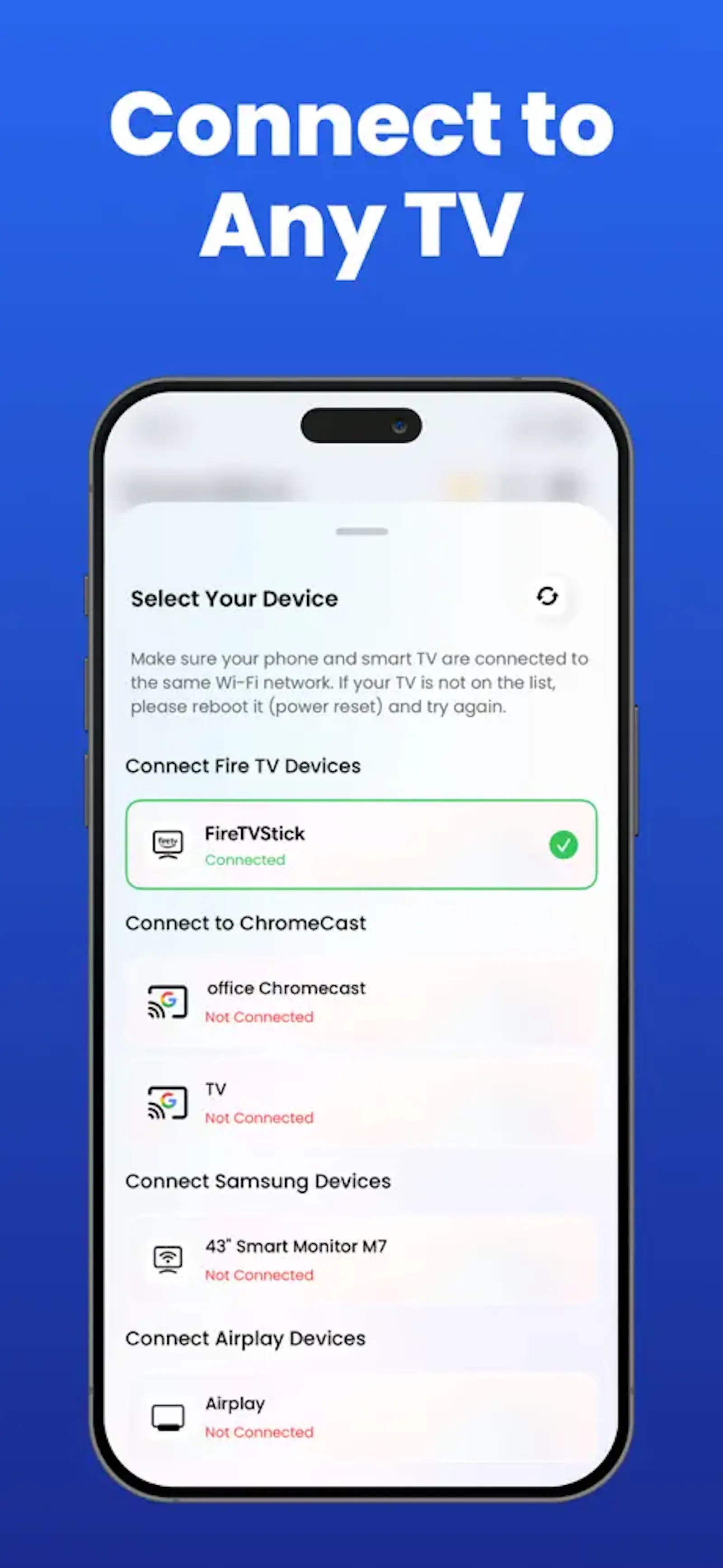 Screen Mirroring – Smart TV Cast App screenshot 8