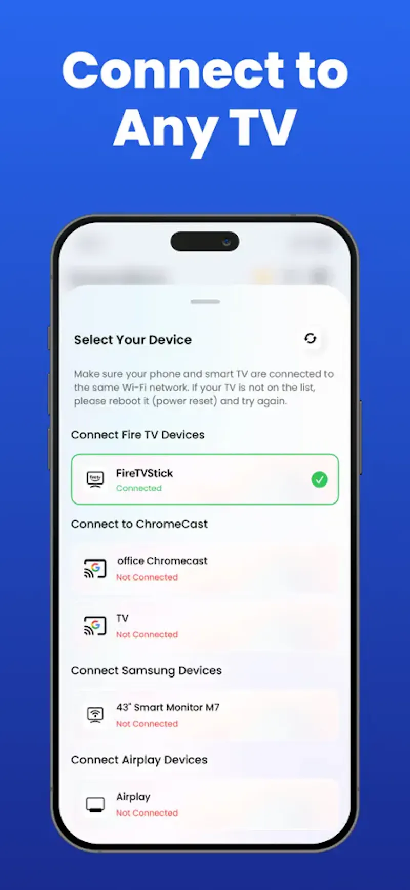 Screen Mirroring – Smart TV Cast App screenshot 8