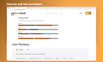 MyBeanBook gallery image