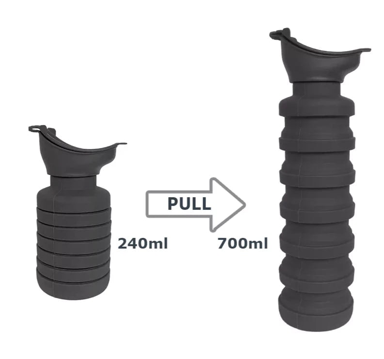 PeeSport Pee Bottle - Works for men and women for camping, festivals, road trips. media 1