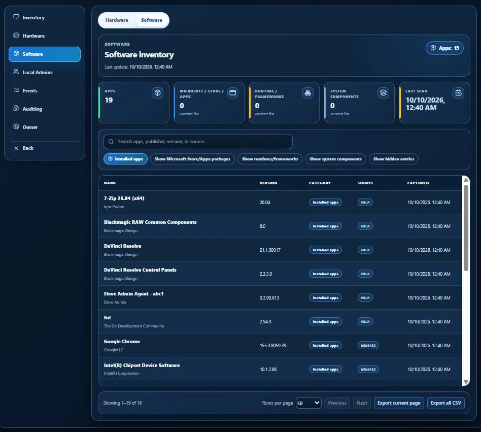 Eleve Admin gallery image