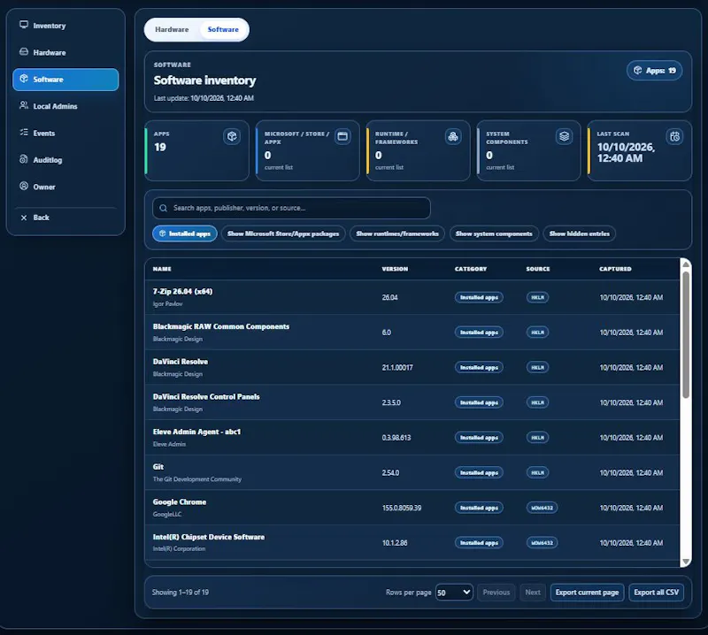 Eleve Admin screenshot 8