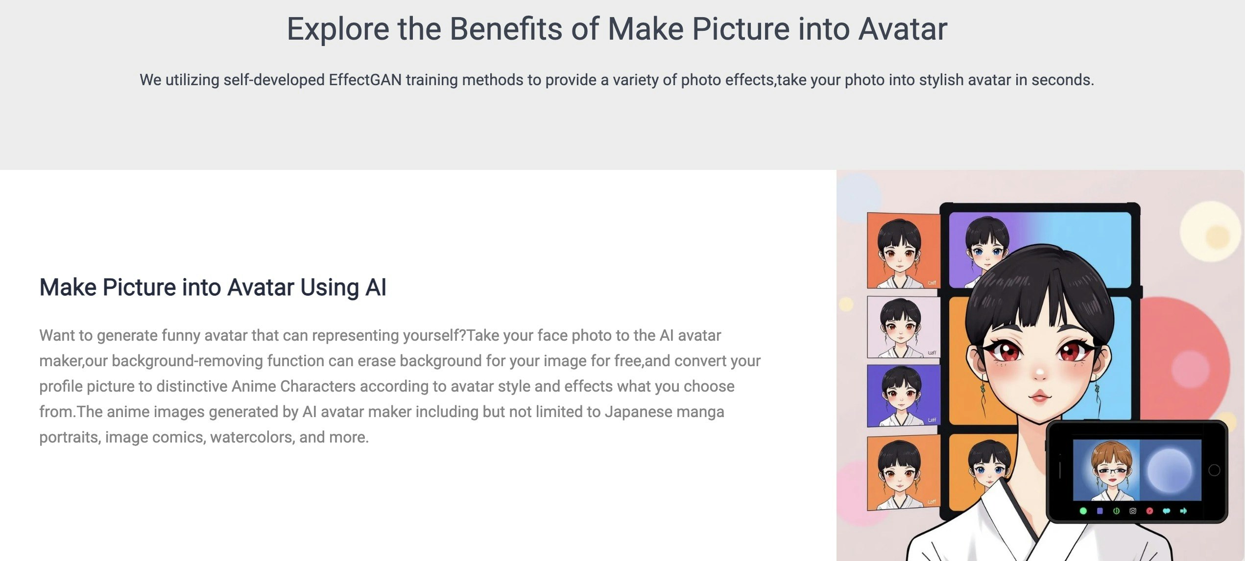 Mídia 2 de Fabricante de avatar ai - crie avatares com ai