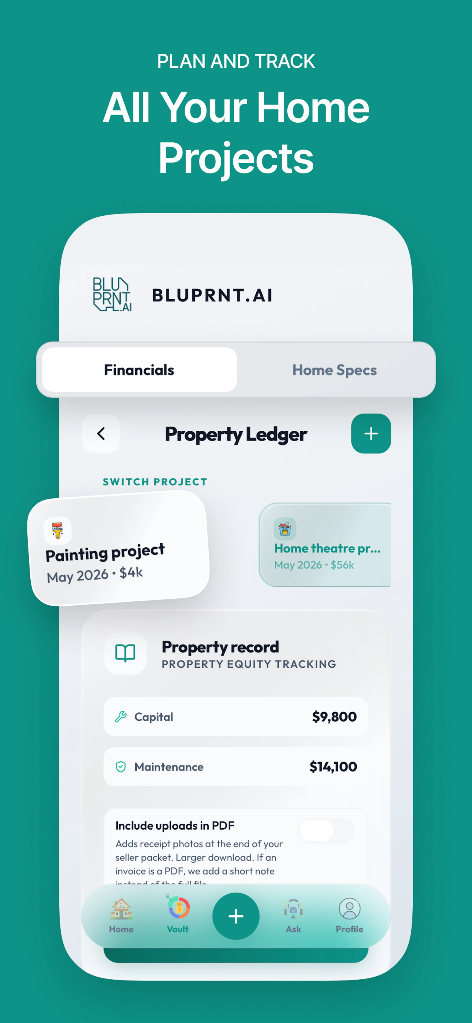 Bluprnt.ai screenshot 2