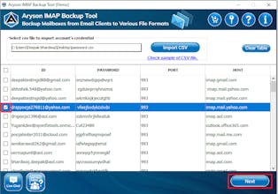 Aryson IMAP Backup gallery image