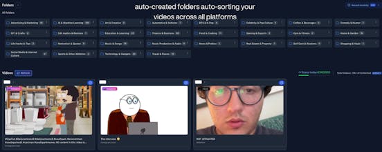 Quiki.io - saved video search simplified gallery image