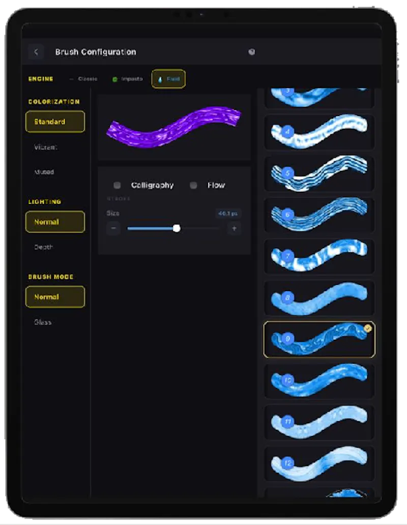 Oleosa - Drawing App for Oil Painting screenshot 6