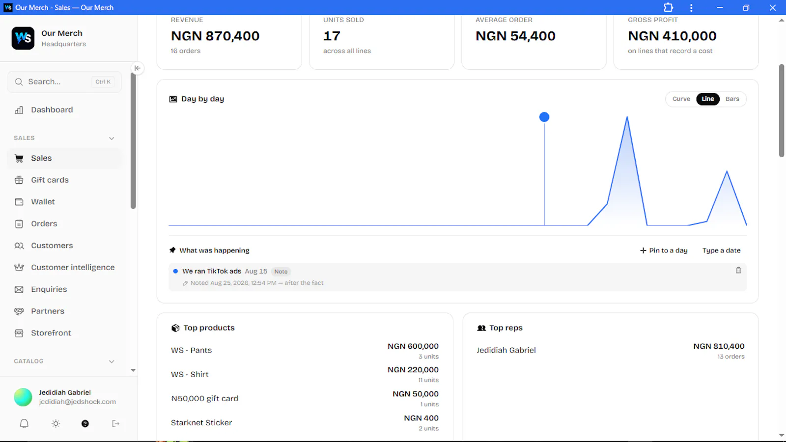WeSelling  screenshot 2