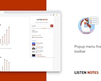 Listen Notes for Chrome media 1