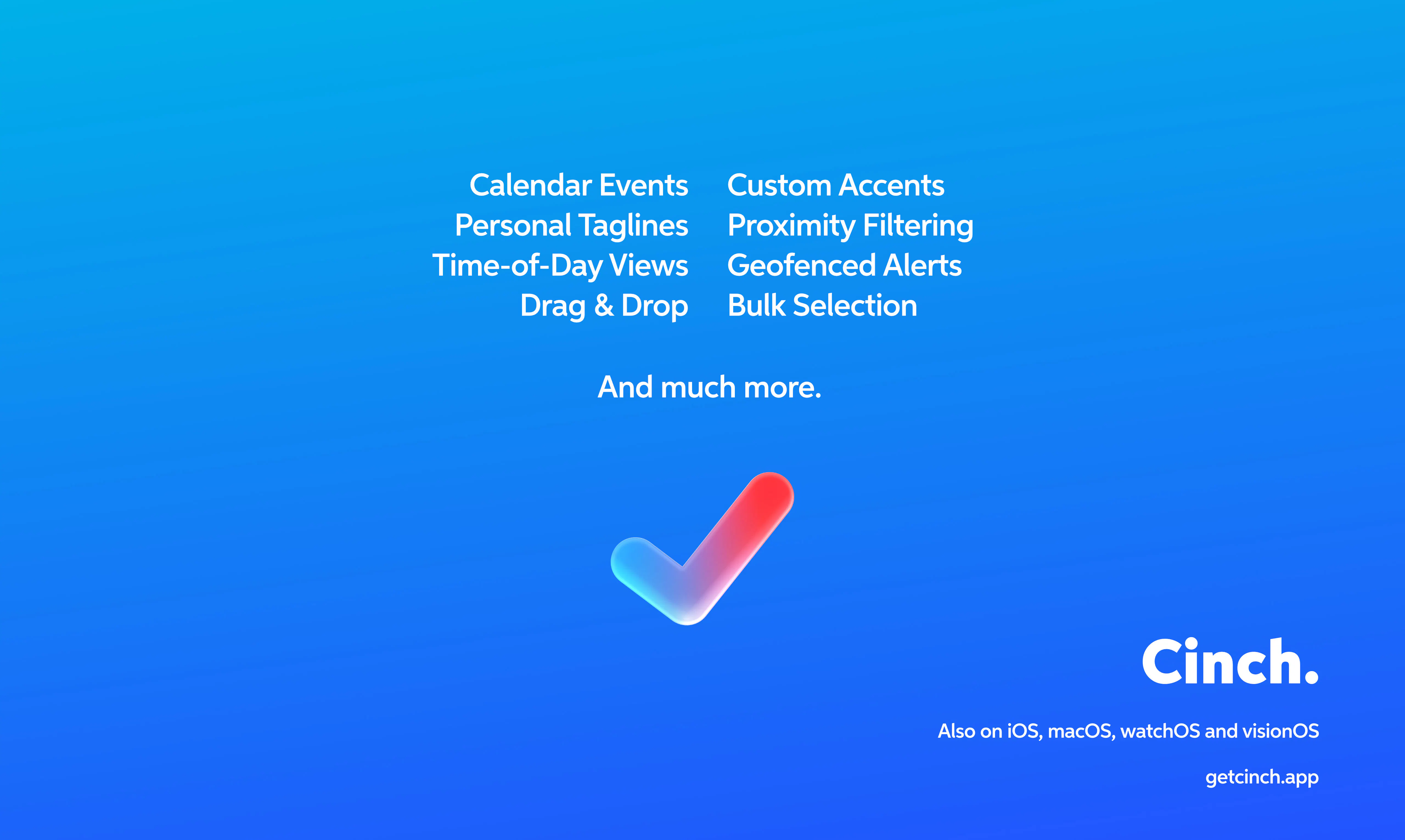 Cinch – Reminders & Tasks gallery image