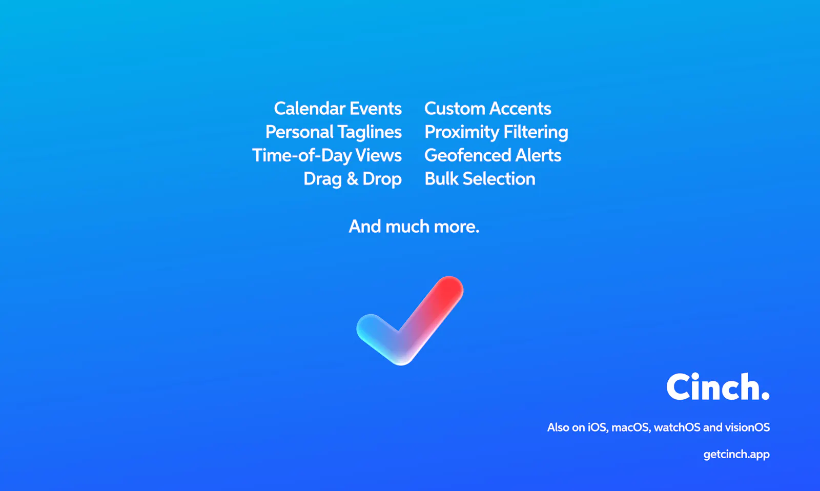 Cinch – Reminders & Tasks screenshot 8