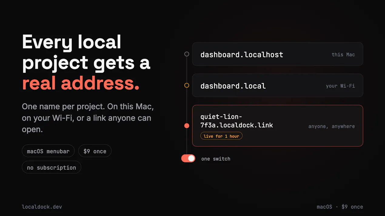 Localdock product