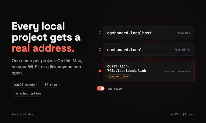 Localdock产品图