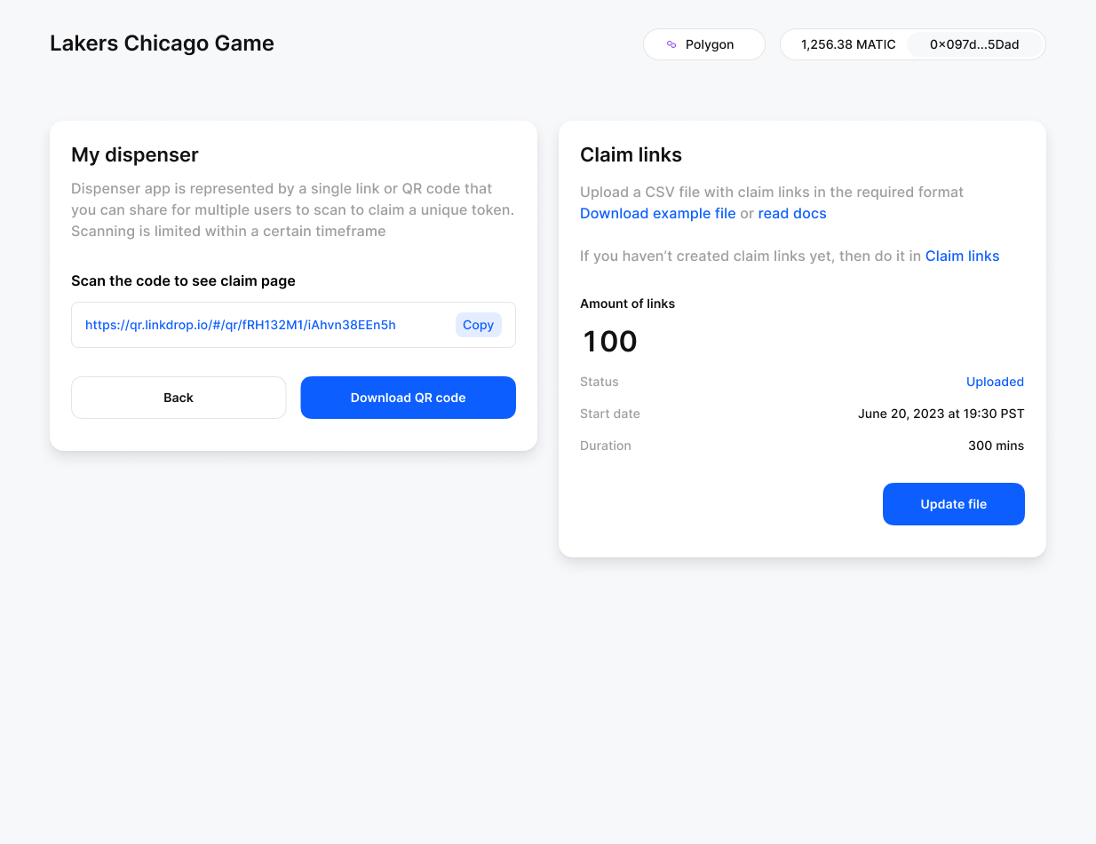 App di distribuzione LinkDrop media 5