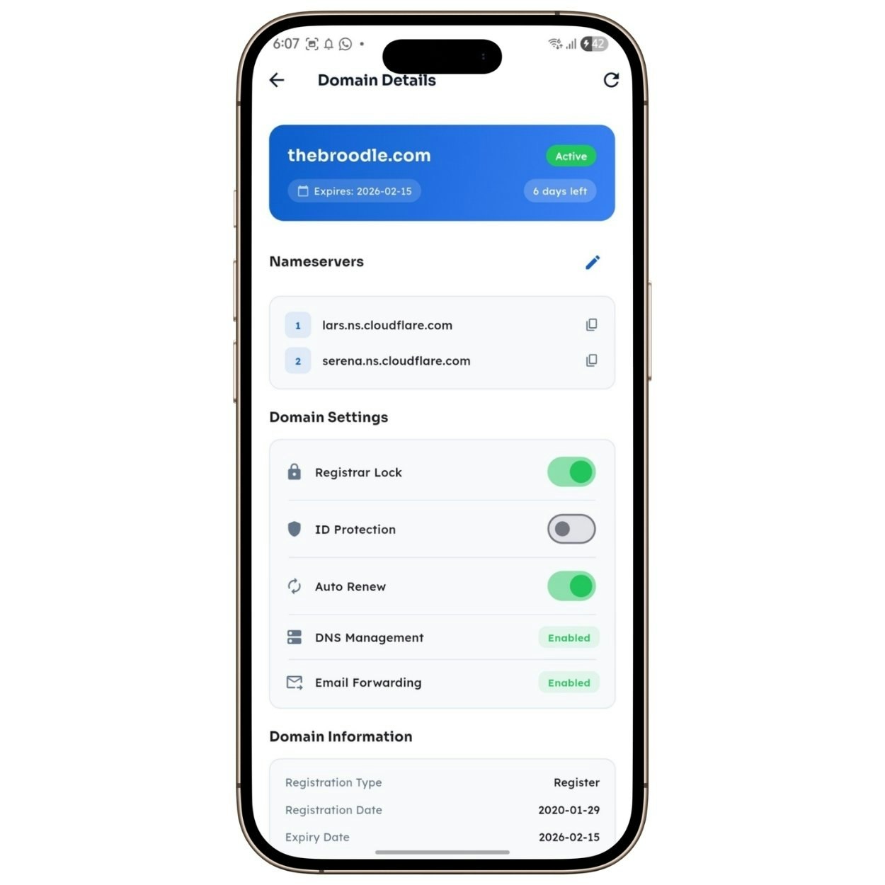 WHMCS Client Area App for Android & iOS gallery image