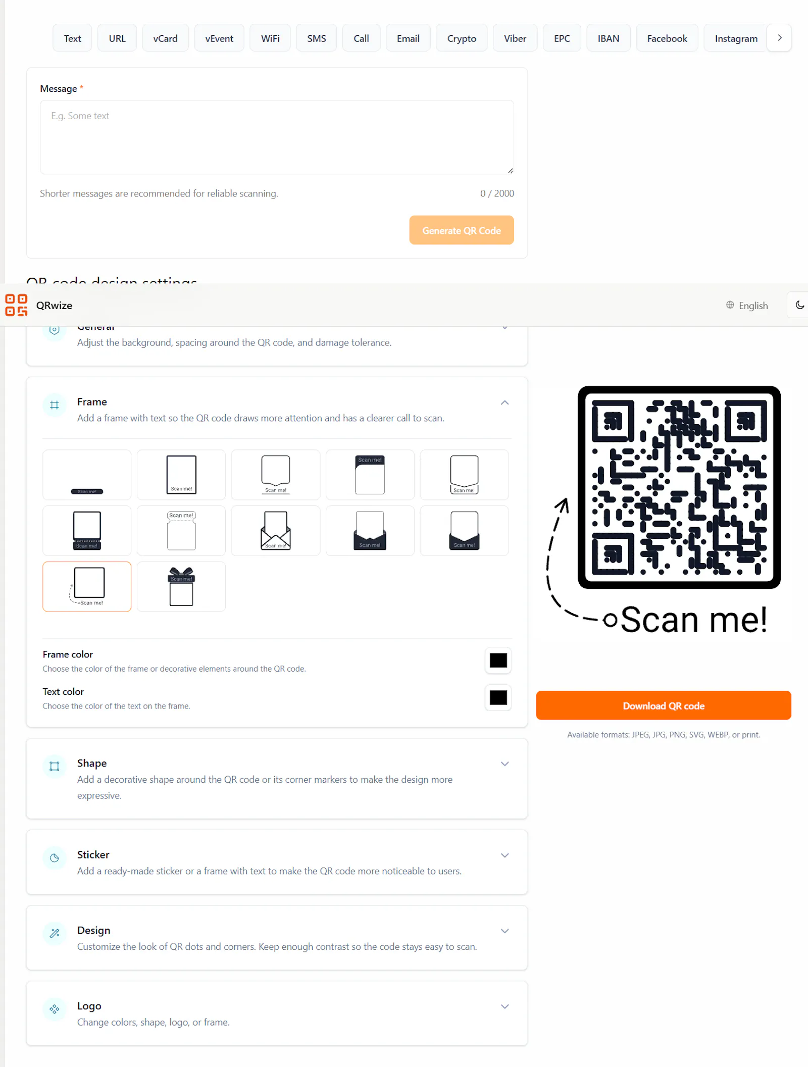 QRwize screenshot 4