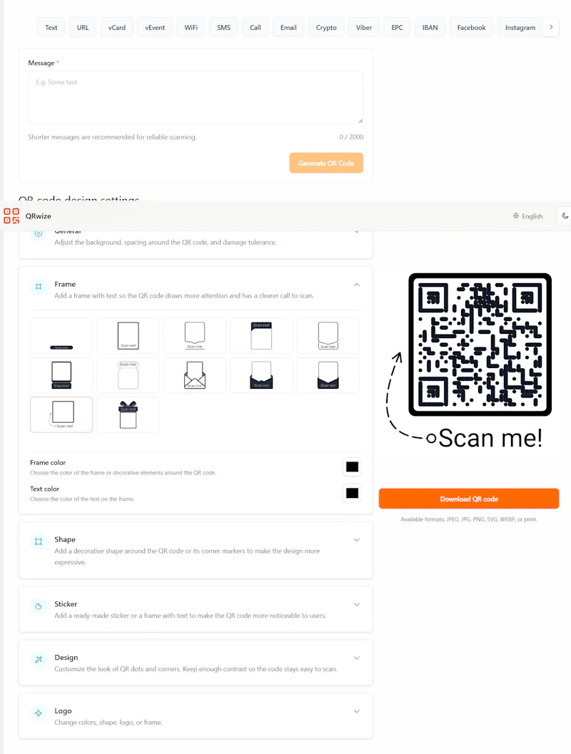 QRwize screenshot 4