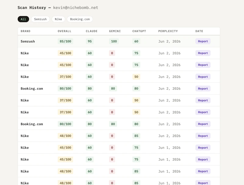 AEO GEO AI — Free AI Visibility Checker screenshot 3
