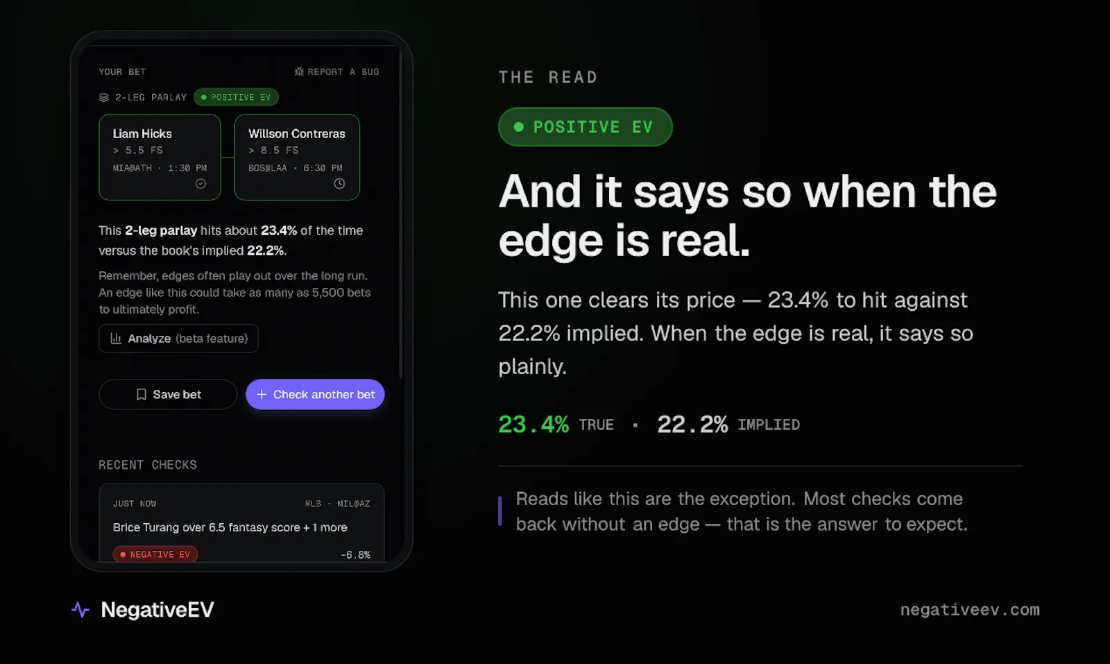 NegativeEV screenshot 3