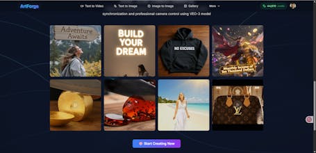 AI artforge gallery image