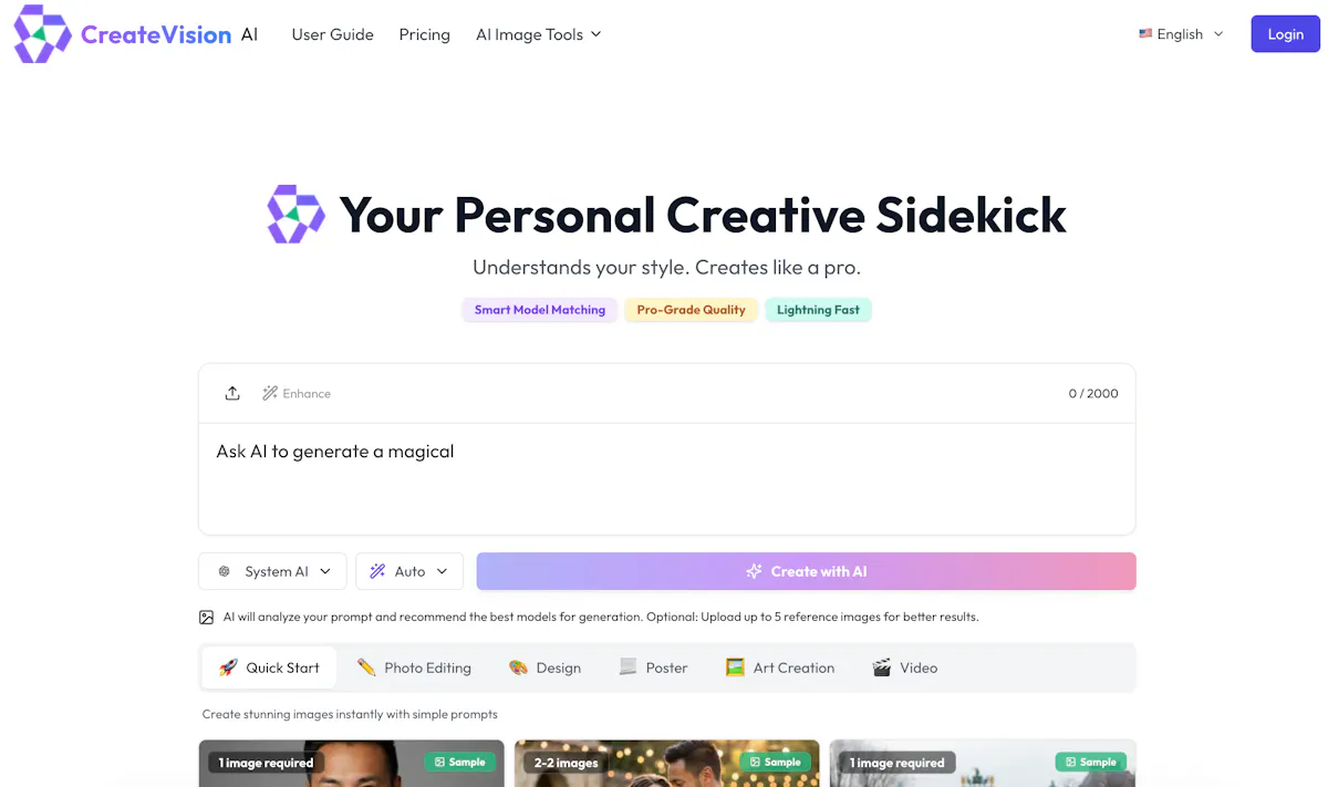 CreateVision AI 2.0