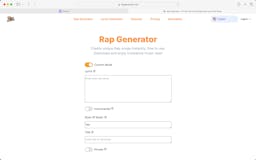 Rap Generator media 1