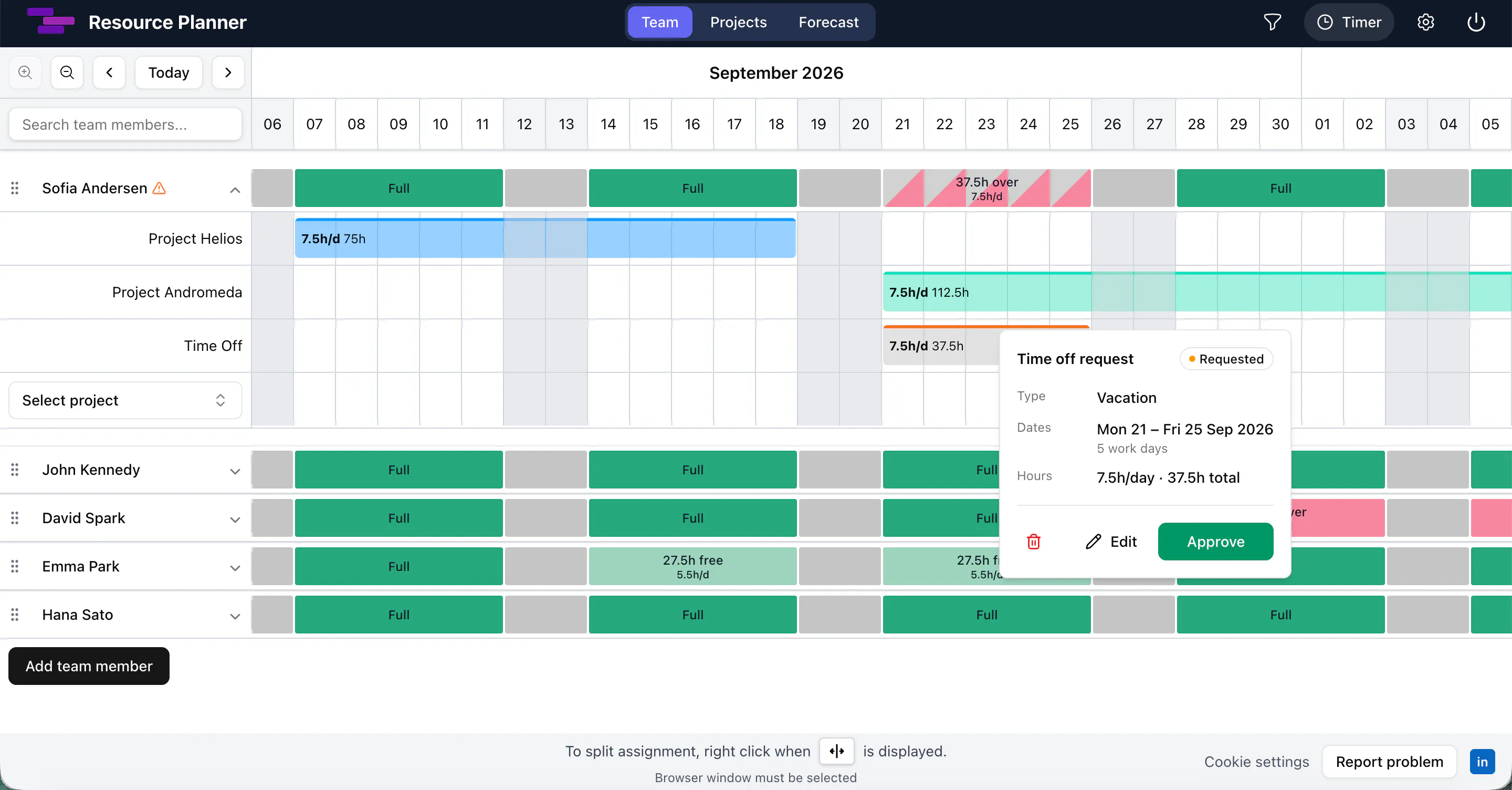 Resource Planner gallery image