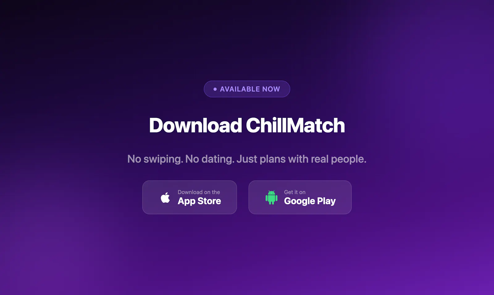 ChillMatch — Find company for tonight screenshot 3