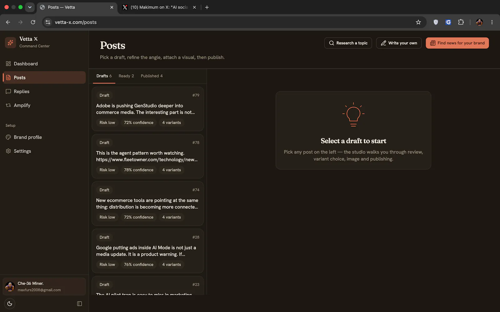 Vetta X screenshot 6