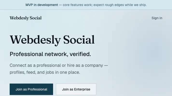 Webdesly Social gallery image