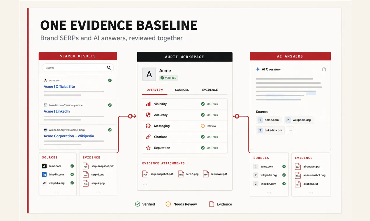 Brand SERP & AI Citation Audit gallery image