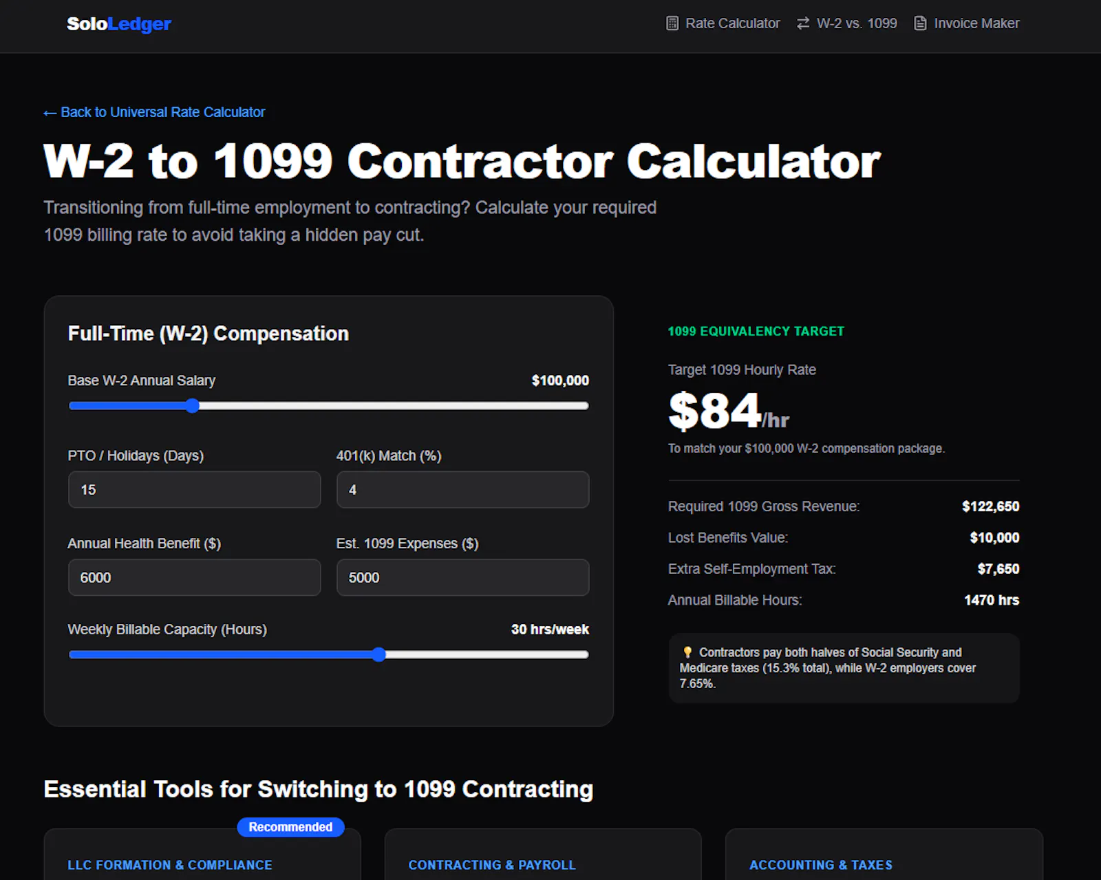 Find Your True Hourly Rate screenshot 3
