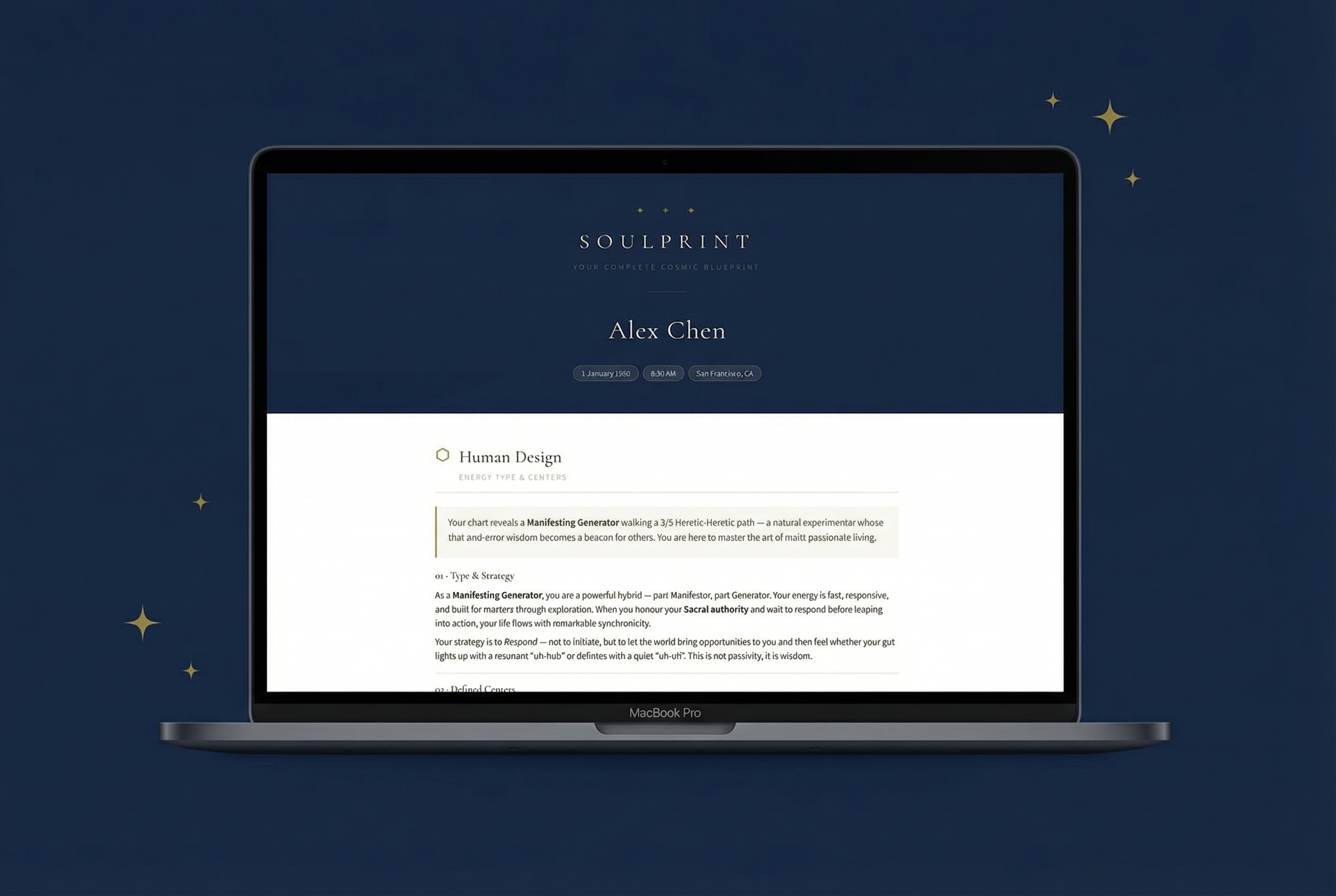 SOULPRINT — Complete Cosmic Blueprint gallery image